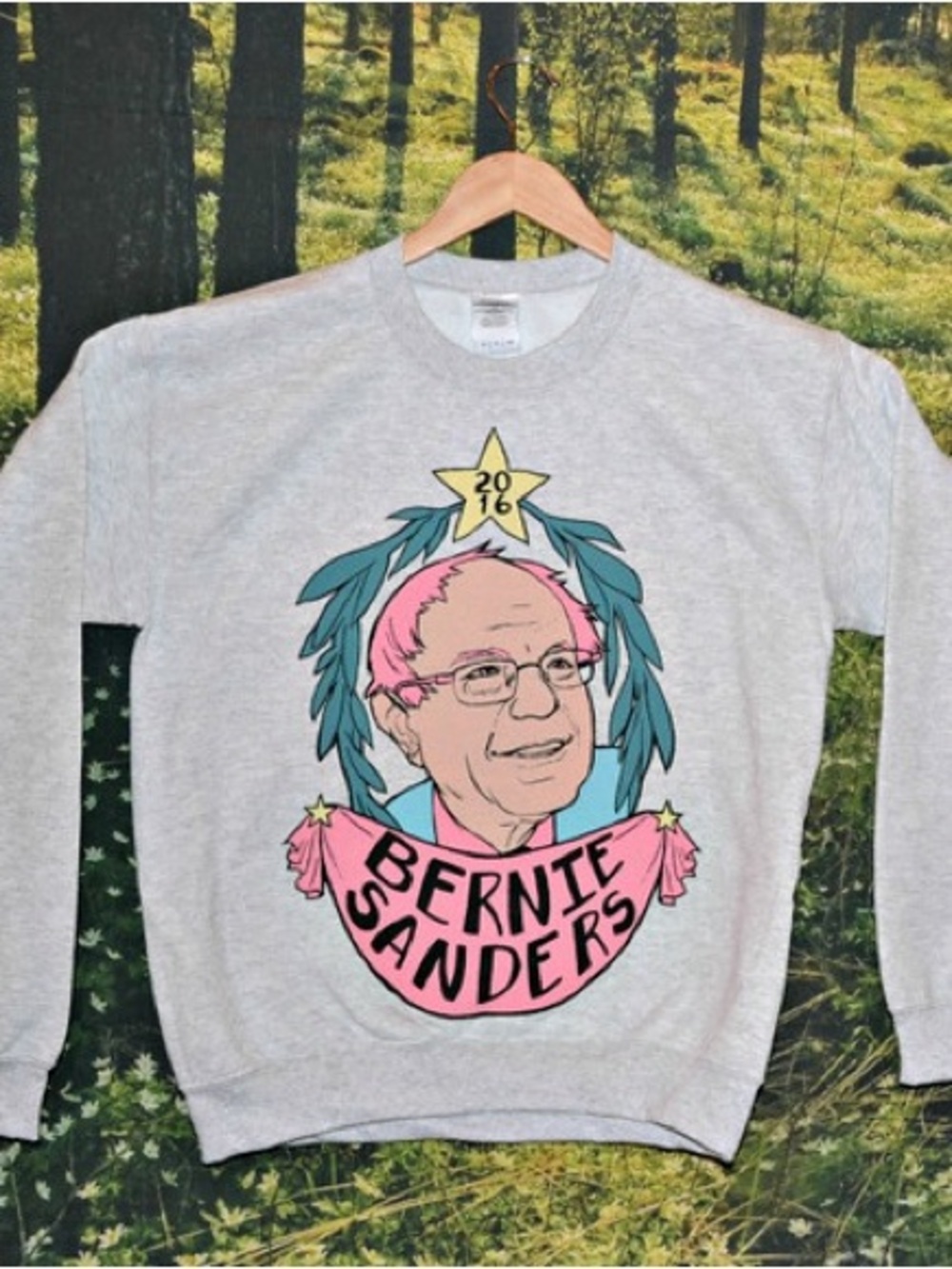 bernie sanders crewneck sweatshirt